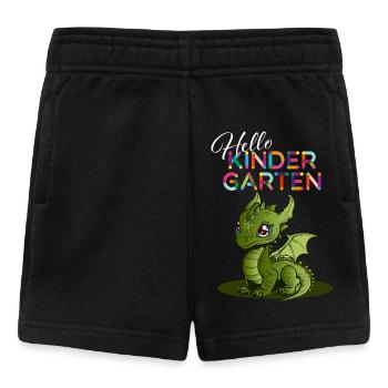Hello Kindergarten - Baby Shorts - Schwarz - Vorne