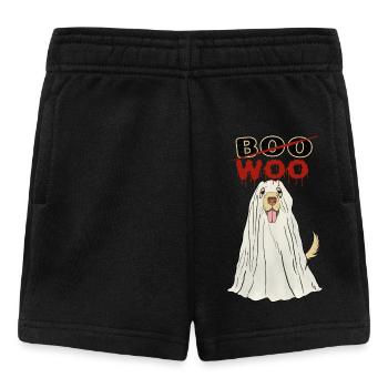 Dogs Ghosts Disguise Pet Costume - Baby Shorts - black - Front