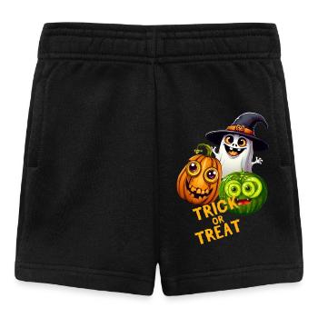Süßes oder Saures - Gruselig und albern - Baby Shorts - Schwarz - Vorne