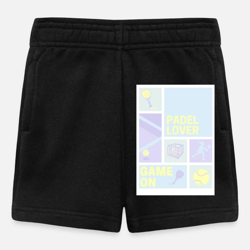 Amateur de padel - Short Bébé - noir