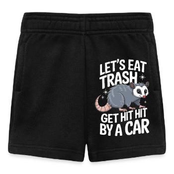 Opossum Possum Animal - Baby Shorts - black - Front