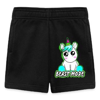 Beast mode - Baby Shorts - Schwarz - Vorne