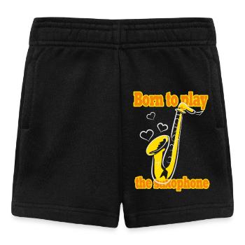 Saxophone music - Baby Shorts - black - Front