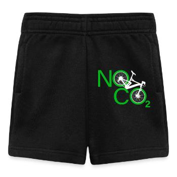 Pas de CO2 Vélo Changement climatique VTT VTT E-Bike - Short Bébé - noir - Devant