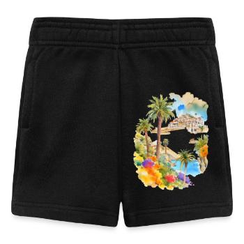 Holidays in the Canary Islands - Baby Shorts - black - Front