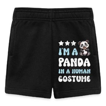 Panda Panda Ours - Short Bébé - noir - Devant