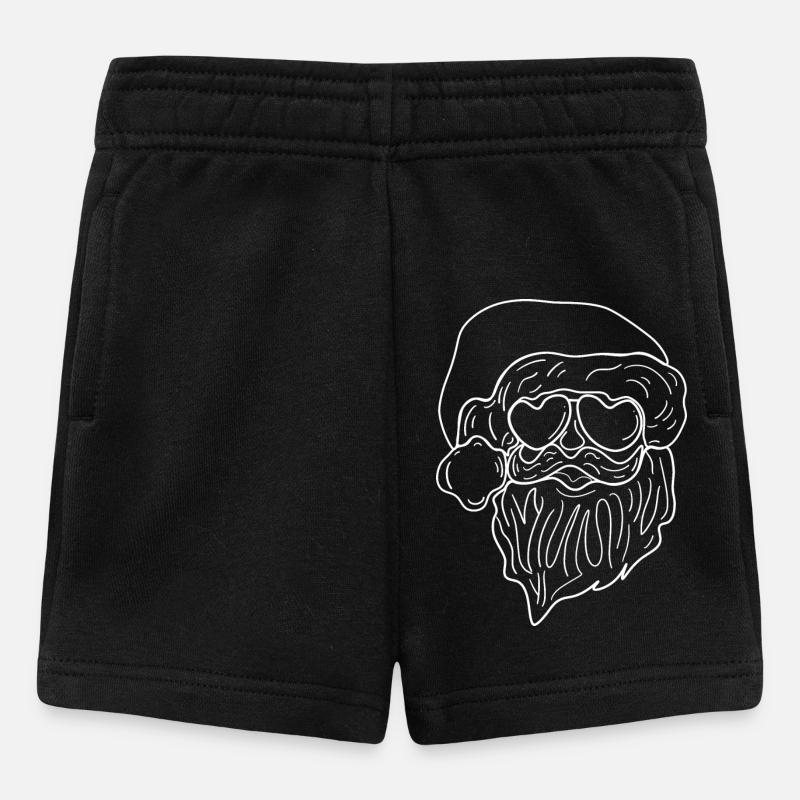 Cool Santa - Baby Shorts - Schwarz