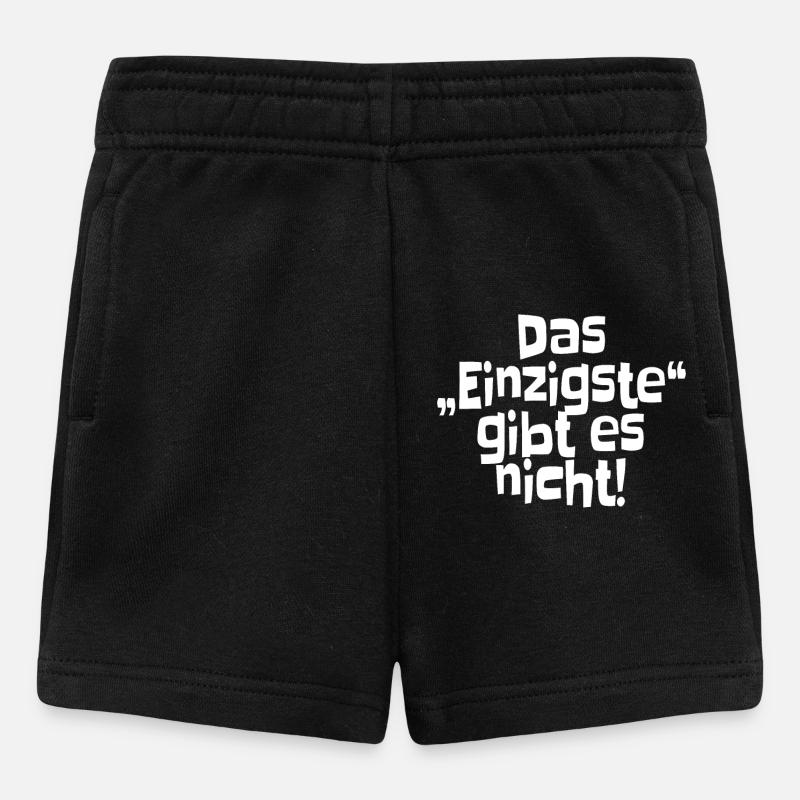 Das Einzigste Gibt Es Nicht Grammatik Germanistik - Baby Shorts - Schwarz
