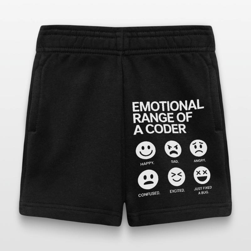 Emotionale Bandbreite eines Programmierers Baby Shorts