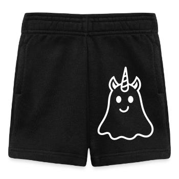 Licorne fantôme - Short Bébé - noir - Devant