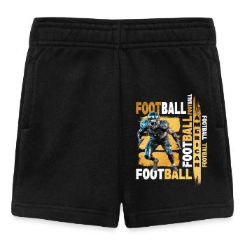American Football Player USA America Sports Retro - Baby Shorts - black - Front