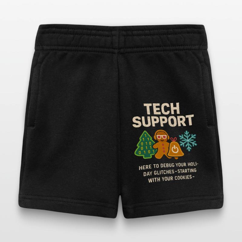 Admin Weihnachtsgeschenk IT Support Debugging Baby Shorts