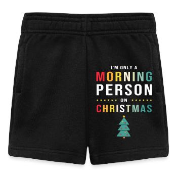 Morning grouch late riser Monday morning - Baby Shorts - black - Front