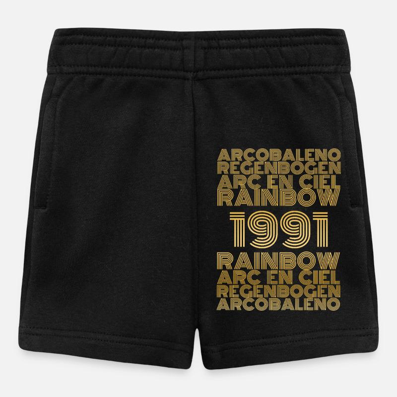 1991 - Short Bébé - noir