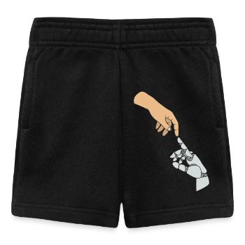 GPT Artificial Intelligence - Baby Shorts - black - Front