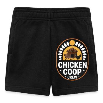 Équipe de poulailler Poulet Poulet Poulet Éleveur de poulets - Short Bébé - noir - Devant