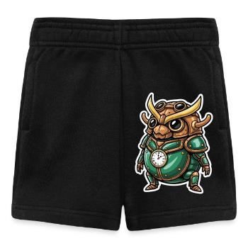 Watchmaker Scarab Steampunk Emerald Armor - Baby Shorts - black - Front