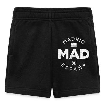 MAD, Madrid Spain - Baby Shorts - black - Front