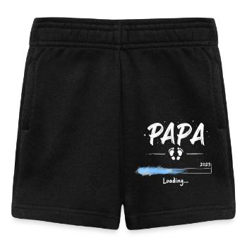 Dad 2025 Loading for Fathers Gift - Baby Shorts - black - Front