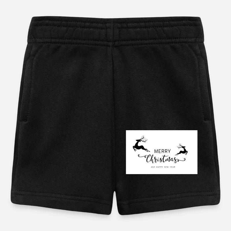 Noël - Short Bébé - noir