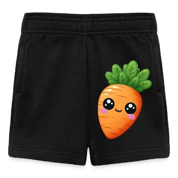 Kawaii Carrot - Baby Shorts - black - Front