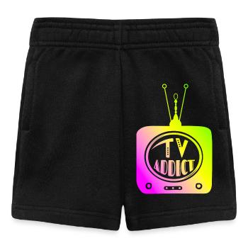 TV Addict - Baby Shorts - black - Front
