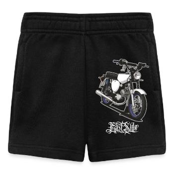 S51 (weiß) // Illustration - Baby Shorts - Schwarz - Vorne