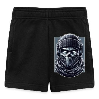 Mercenary Head - Baby Shorts - black - Front