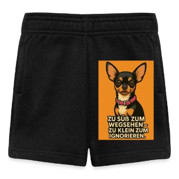 Too Cute to Handle - Baby Shorts - Schwarz - Vorne