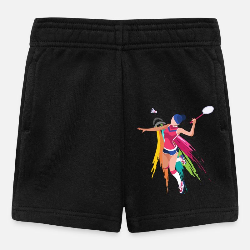 Badminton Femmes - Short Bébé - noir
