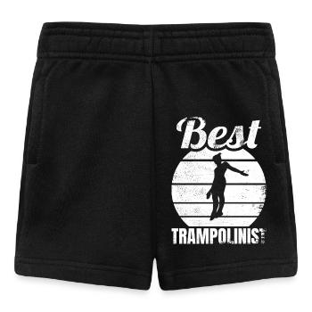 Drôle de pull trampoline - Short Bébé - noir - Devant