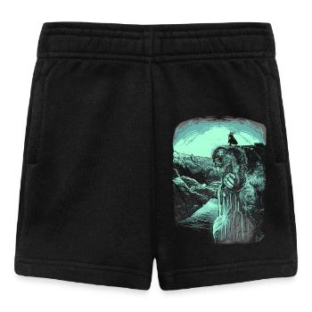 Preikestolen - Troll - Norwegen - Baby Shorts - Schwarz - Vorne