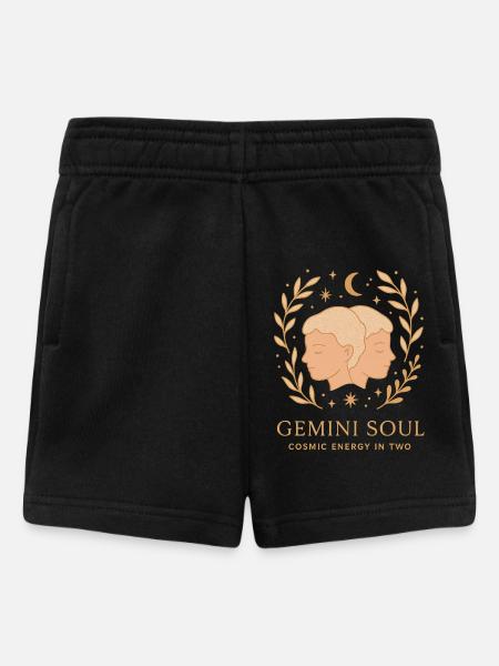 Gemini - Baby Shorts - Schwarz