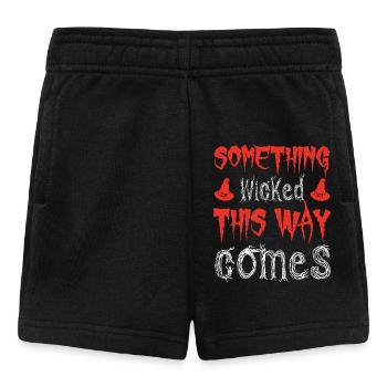 Dämonischer Spruch Druck - Baby Shorts - Schwarz - Vorne