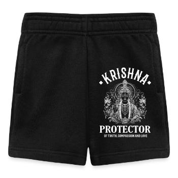 Krishna – Indische Gottheit Design - Baby Shorts - Schwarz - Vorne