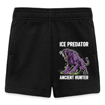 Smilodon Predator Ancient Hunter - Short Bébé - noir - Devant