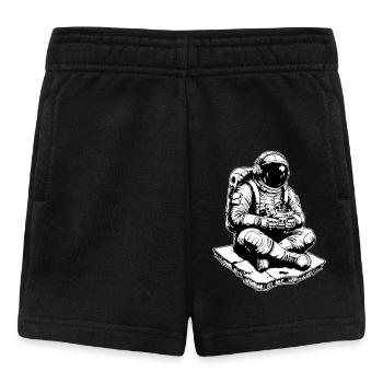 Astronaut Gaming Space Console - Baby Shorts - black - Front