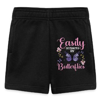 Easily Butterflies - Baby Shorts - Schwarz - Vorne