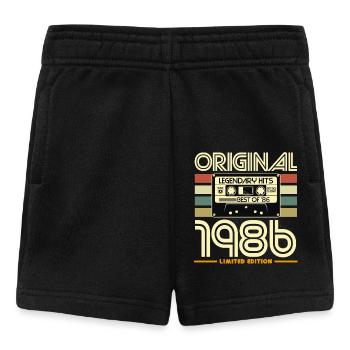 Original 1986: Begrenzte Retro-Hits - Baby Shorts - Schwarz - Vorne