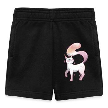 Fierté lesbienne chatte mignonne - Short Bébé - noir - Devant