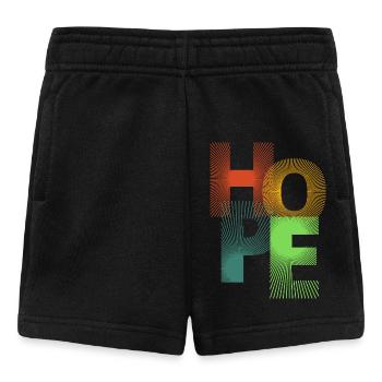 Hope in Colored Rays - Baby Shorts - black - Front