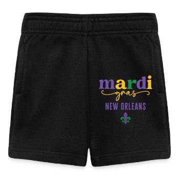 Mardi Gras : La Nouvelle-Orléans - Short Bébé - noir - Devant