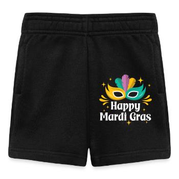 Joyeux Mardi Gras - Short Bébé - noir - Devant