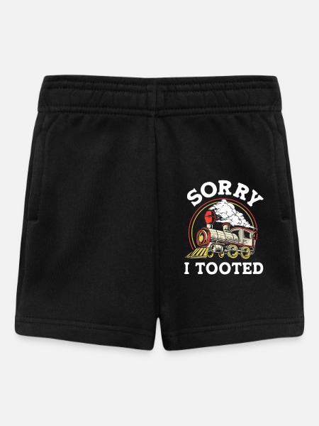 Modelleisenbahn Modellbau Modellbauer - Baby Shorts - Schwarz
