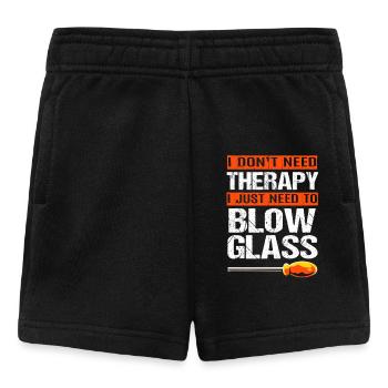 Glas Glasbläser - Baby Shorts - Schwarz - Vorne