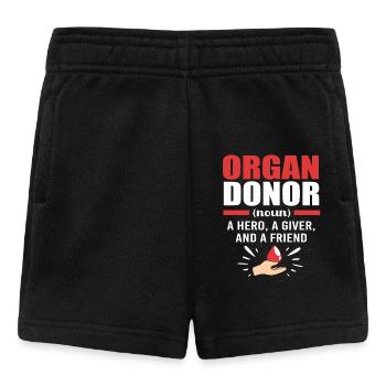 Kidney Donor Donor Kidney - Baby Shorts - black - Front