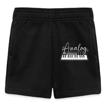 DJ Djing Label Keyboard - Baby Shorts - black - Front