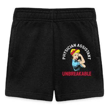 Physician Assistant Nursing MFA PA - Baby Shorts - black - Front