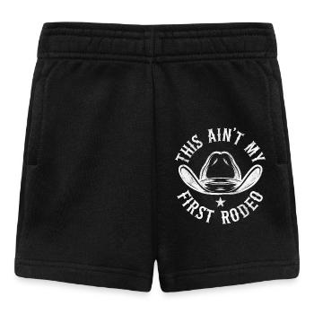 Das ist nicht mein erstes Rodeo - Baby Shorts - Schwarz - Vorne
