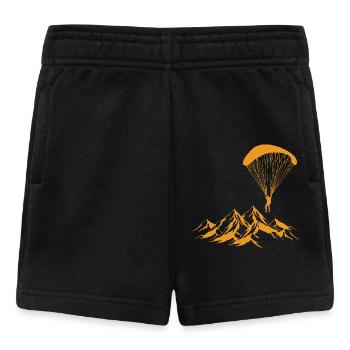 Skydive Paragliding - Baby Shorts - black - Front